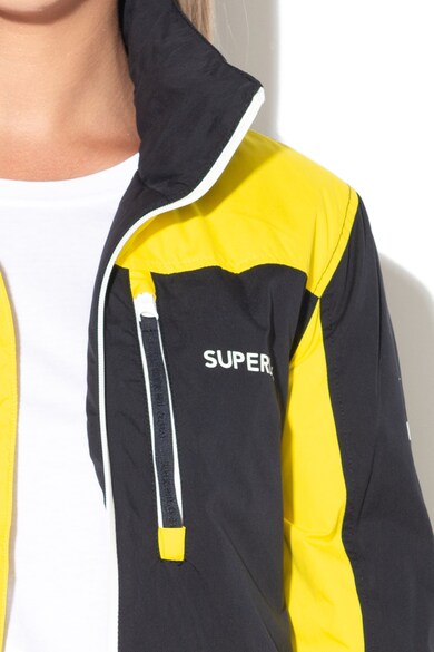 SUPERDRY Jacheta usoara cu fermoar si logo Femei