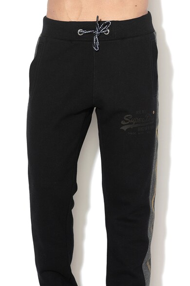 SUPERDRY Pantaloni sport cu dungi laterale contrastante Vintage Barbati