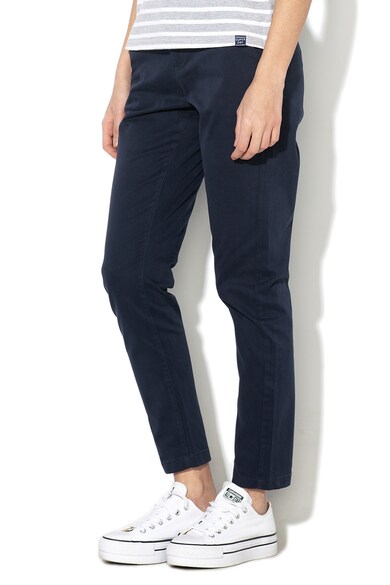 SUPERDRY Pantaloni chino cu textura moale City Femei