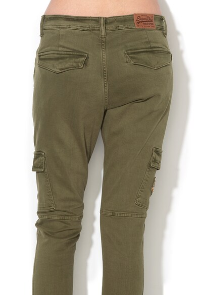 SUPERDRY Pantaloni cargo din denim, cu croiala skinny Daisey Femei