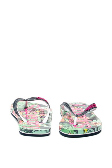 SUPERDRY Papuci flip-flop cu imprimeu tropical Femei