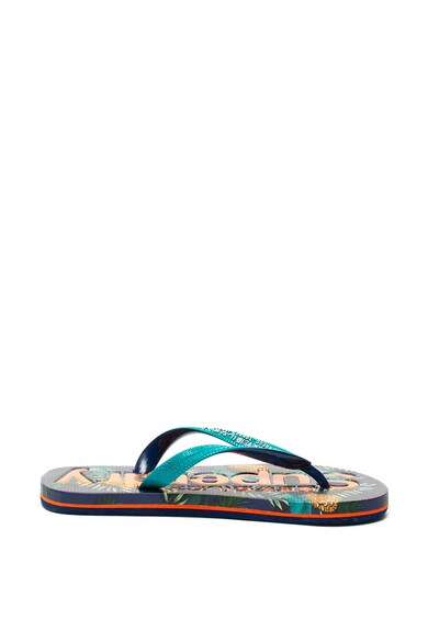 SUPERDRY Papuci flip-flop cu model tropical Femei