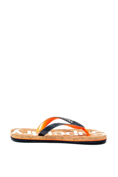 SUPERDRY Cork flip-flop papucs csillámos betétekkel női