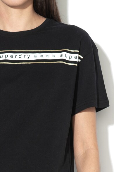 SUPERDRY Tricou cu logo peliculizat MInimal Femei