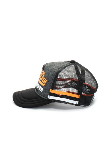 SUPERDRY Sapca trucker cu aplicatii cauciucate Premium Goods Barbati