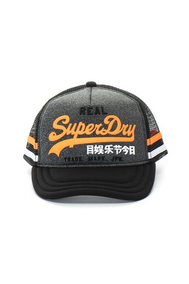 SUPERDRY Шапка Premium Goods с гумирани апликации Мъже