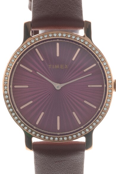 Timex Ceas cu o curea de piele Barbati