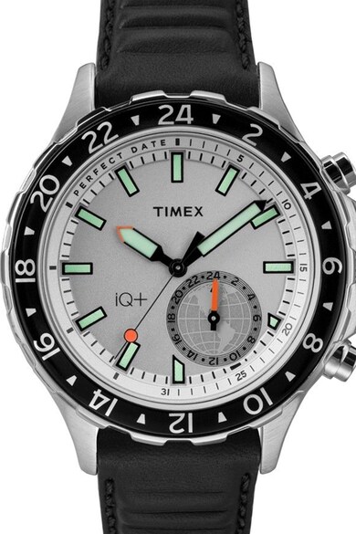 Timex Ceas cu o curea de piele Barbati