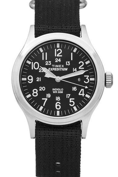 Timex Ceas cu o curea din material textil Barbati