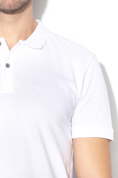 EDC by Esprit Tricou polo de pique, cu logo brodat Barbati