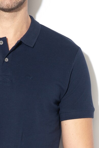 EDC by Esprit Tricou polo de pique, cu logo brodat Barbati