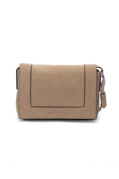 EDC by Esprit Geanta crossbody de piele ecologica, cu imprimeu logo Femei