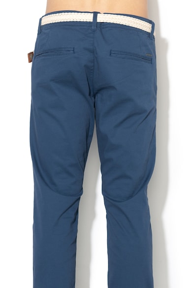 Esprit Pantaloni chino slim fit cu o curea Barbati