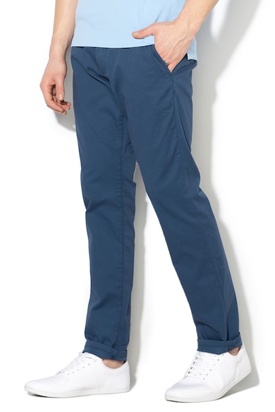 Esprit Pantaloni chino slim fit cu o curea Barbati