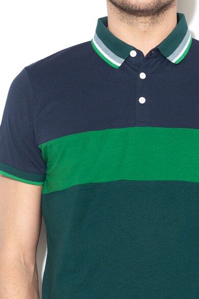 EDC by Esprit Tricou polo cu model colorblock Barbati