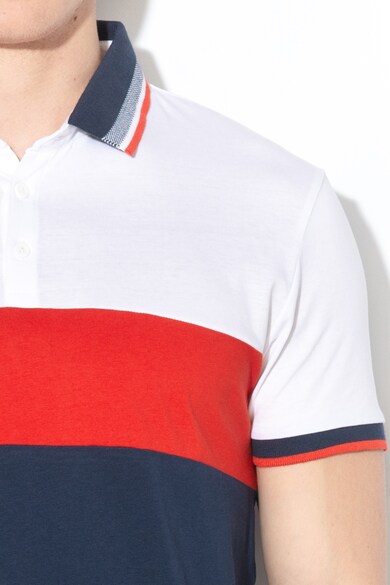 EDC by Esprit Tricou polo cu model colorblock Barbati