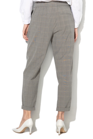 Esprit Кариран панталон с колан и стеснен крачол Жени