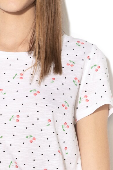 EDC by Esprit Тениска с точки и щампа Жени