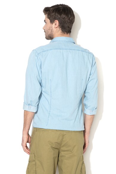 EDC by Esprit Camasa slim fit din chambray Barbati