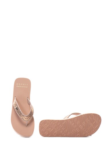 Esprit Papuci flip-flop cu insertii lucioase Femei