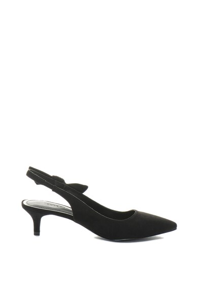 Esprit Pantofi slingback de piele intoarsa ecologica, cu varf ascutit Femei