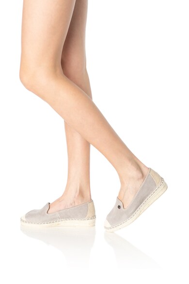 Esprit Espadrile slip on de piele intoarsa Femei