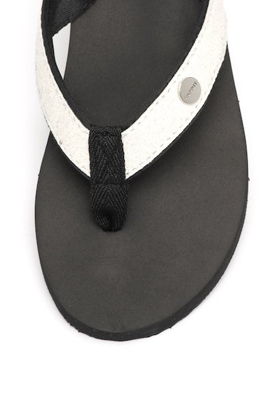 Esprit Papuci flip flop cu aspect stralucitor Femei