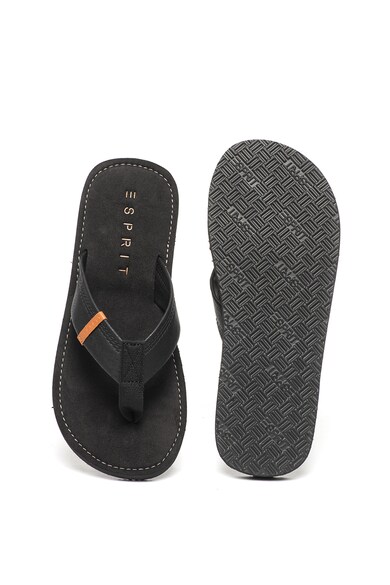 Esprit Papuci flip flop de piele ecologica Barbati