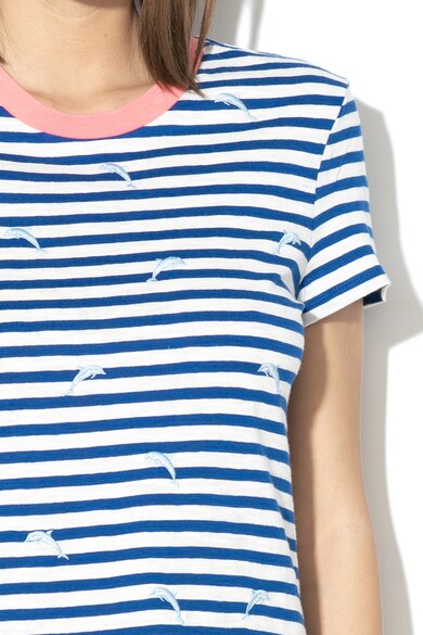 EDC by Esprit Раирана тениска с бродерия Жени