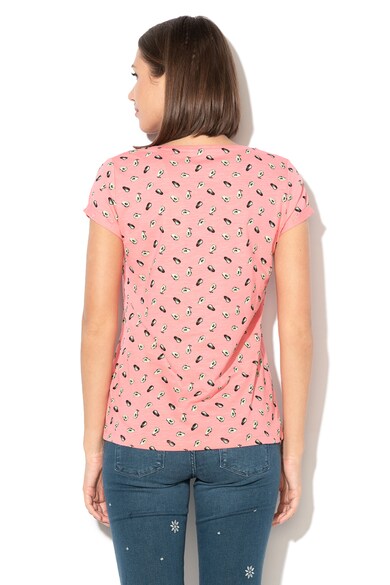 EDC by Esprit Tricou din bumbac organic, cu imprimeu grafic 5 Femei