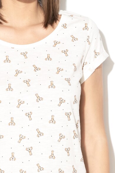 EDC by Esprit Тениска от органичен памук с щампа Жени
