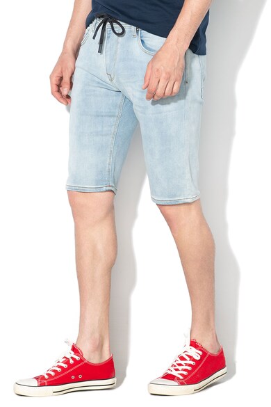 EDC by Esprit Bermude slim fit din denim cu talie joasa Barbati