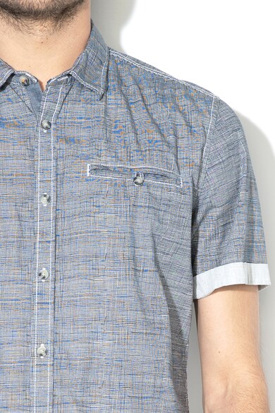 EDC by Esprit Вталена риза с къс ръкав Мъже