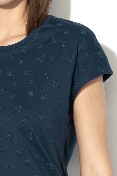 Esprit Тениска от органичен памук с флорална бродерия Жени
