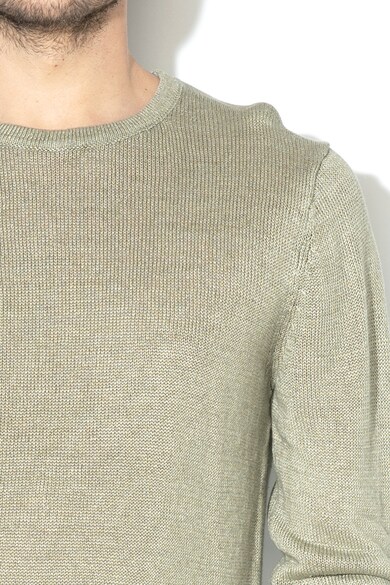 Esprit Ленен пуловер с овално деколте Мъже