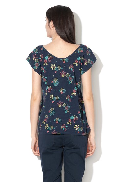 Esprit Bluza cu maneci scurte si model floral Femei