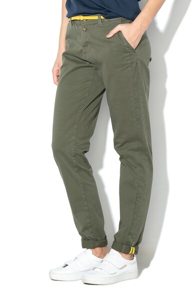 EDC by Esprit Pantaloni chino din bumbac organic Femei