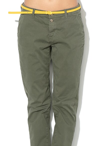 EDC by Esprit Pantaloni chino din bumbac organic Femei