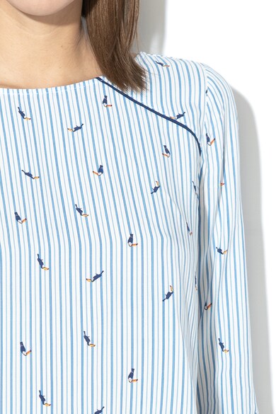 EDC by Esprit Десенирана блуза с 3/4 ръкави Жени