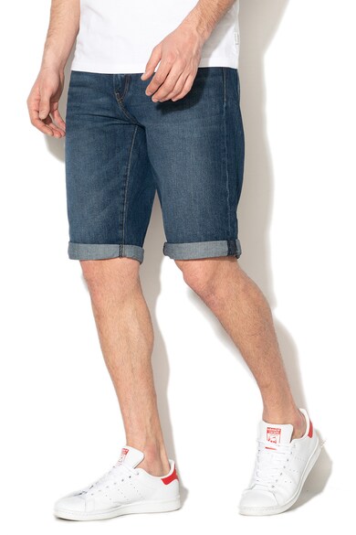 EDC by Esprit Pantaloni scurti straight fit din denim Barbati