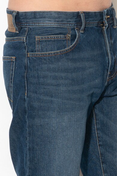 EDC by Esprit Pantaloni scurti straight fit din denim Barbati