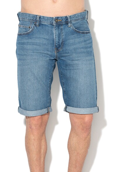 EDC by Esprit Pantaloni scurti straight fit din denim Barbati