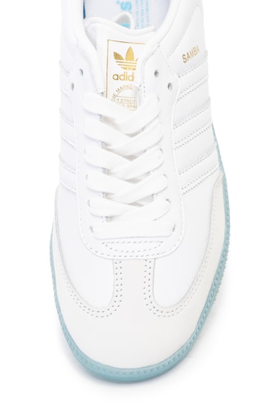 adidas Originals Pantofi sport de piele nabuc si piele Samba Femei