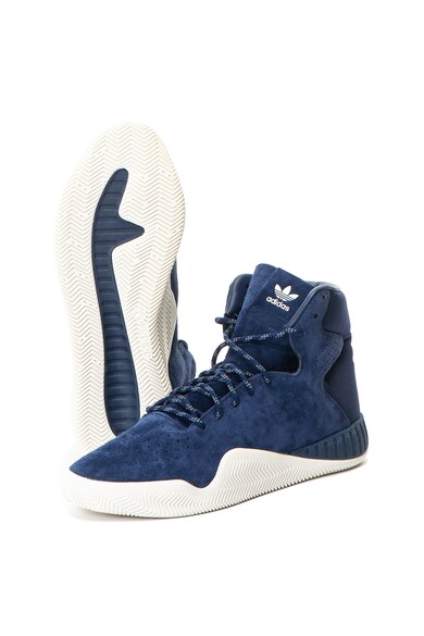 adidas Originals Pantofi sport de piele intoarsa si material textil Tubular Instinct Barbati