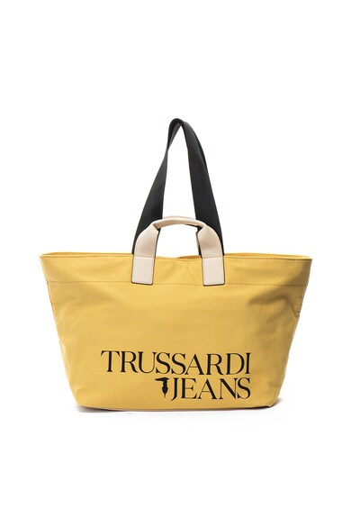 Trussardi Jeans With Love logómintás strandtáska női