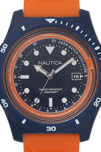 Nautica Часовник със силиконова каишка Мъже