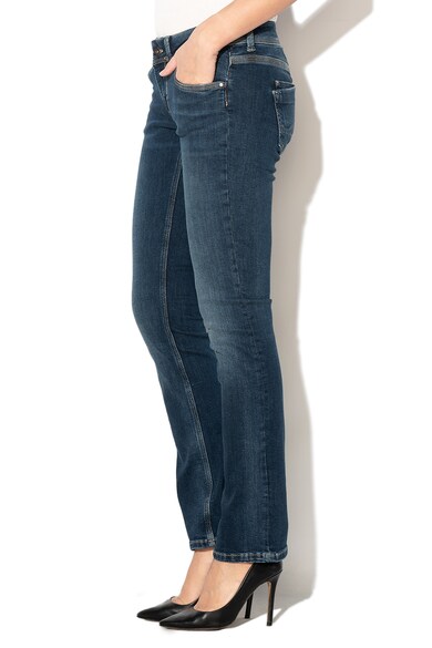 Pepe Jeans London Saturn straight fit farmernadrág mosott hatással női