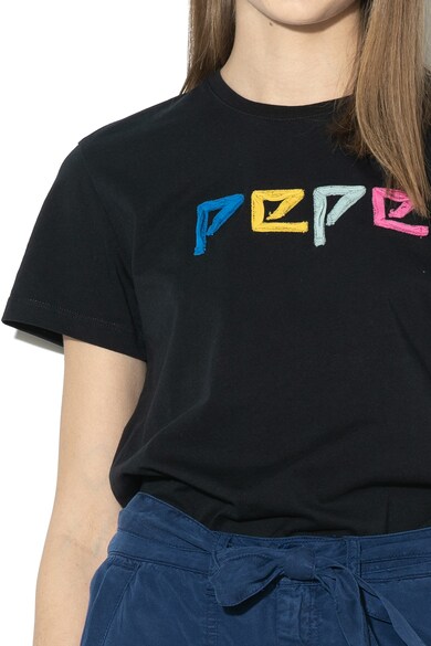 Pepe Jeans London Elia póló logós mintával női