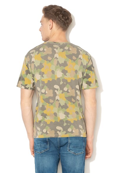 Pepe Jeans London Tricou lejer cu imprimeu camuflaj Sherbone Barbati