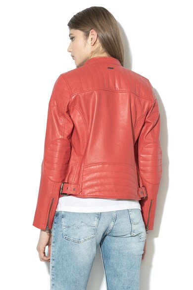 Pepe Jeans London Jacheta biker de piele Emmylou Femei